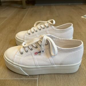 Superga worn once
